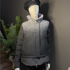 Armani Exchange ~ Down Jacket with Wool Gradient ~ Size Large